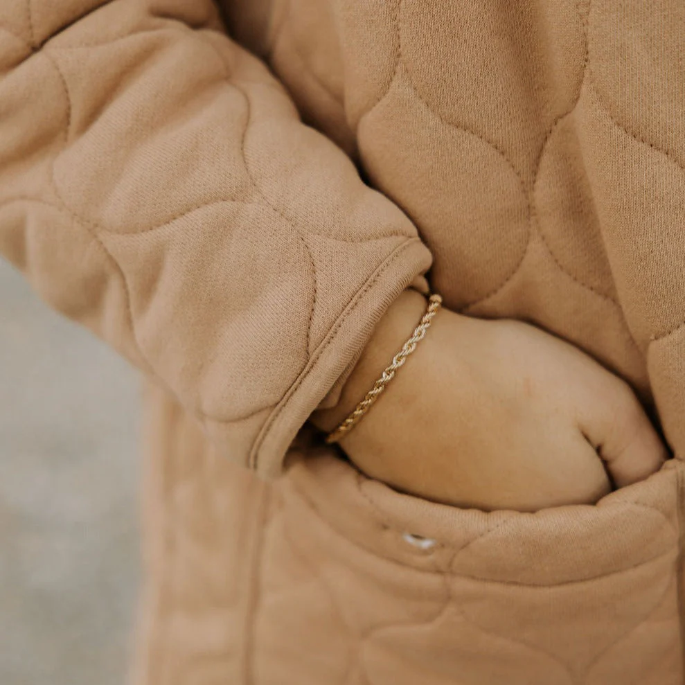 Naomi Gold Filled Rope Bracelet - Image 2