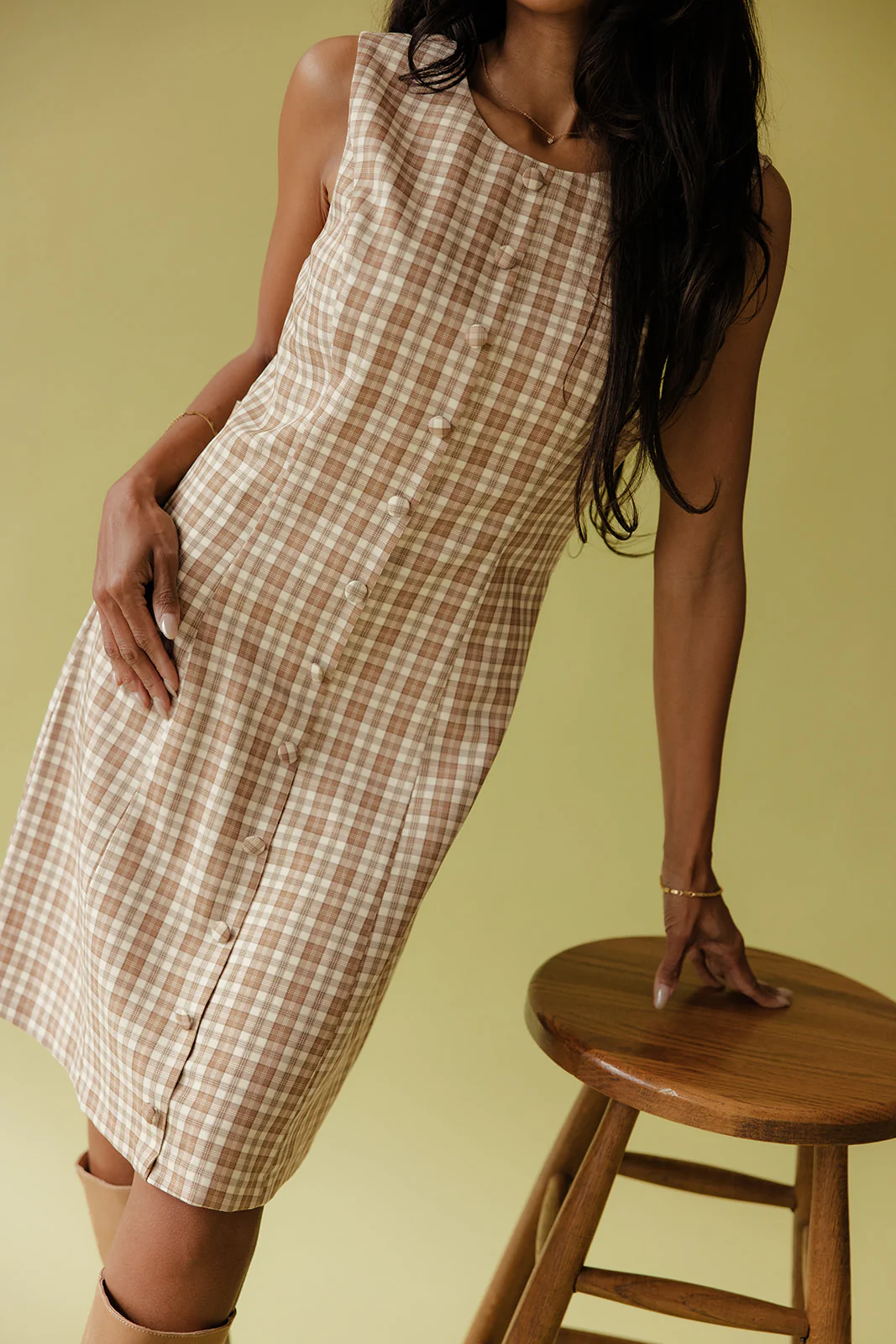 Oakwood Plaid Tank Dress - Image 2
