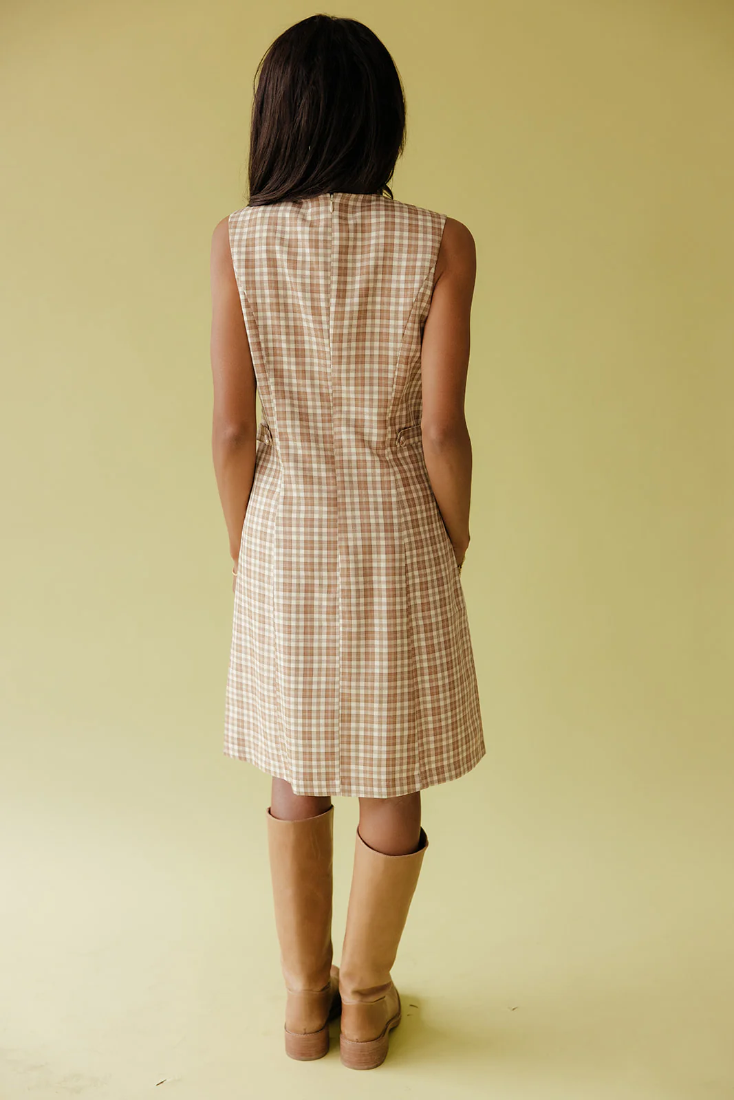 Oakwood Plaid Tank Dress - Image 4