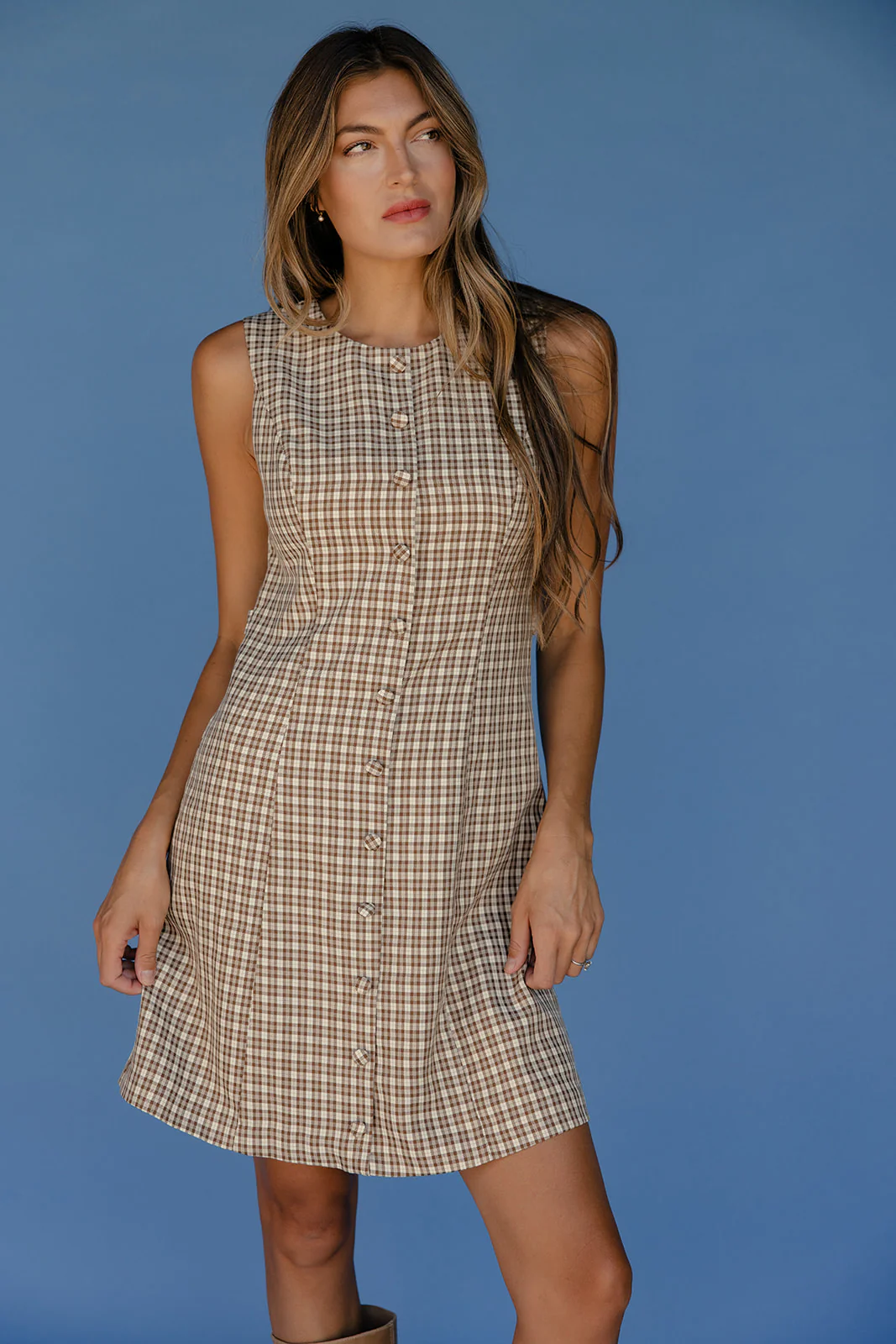 Oakwood Plaid Tank Dress - Image 8