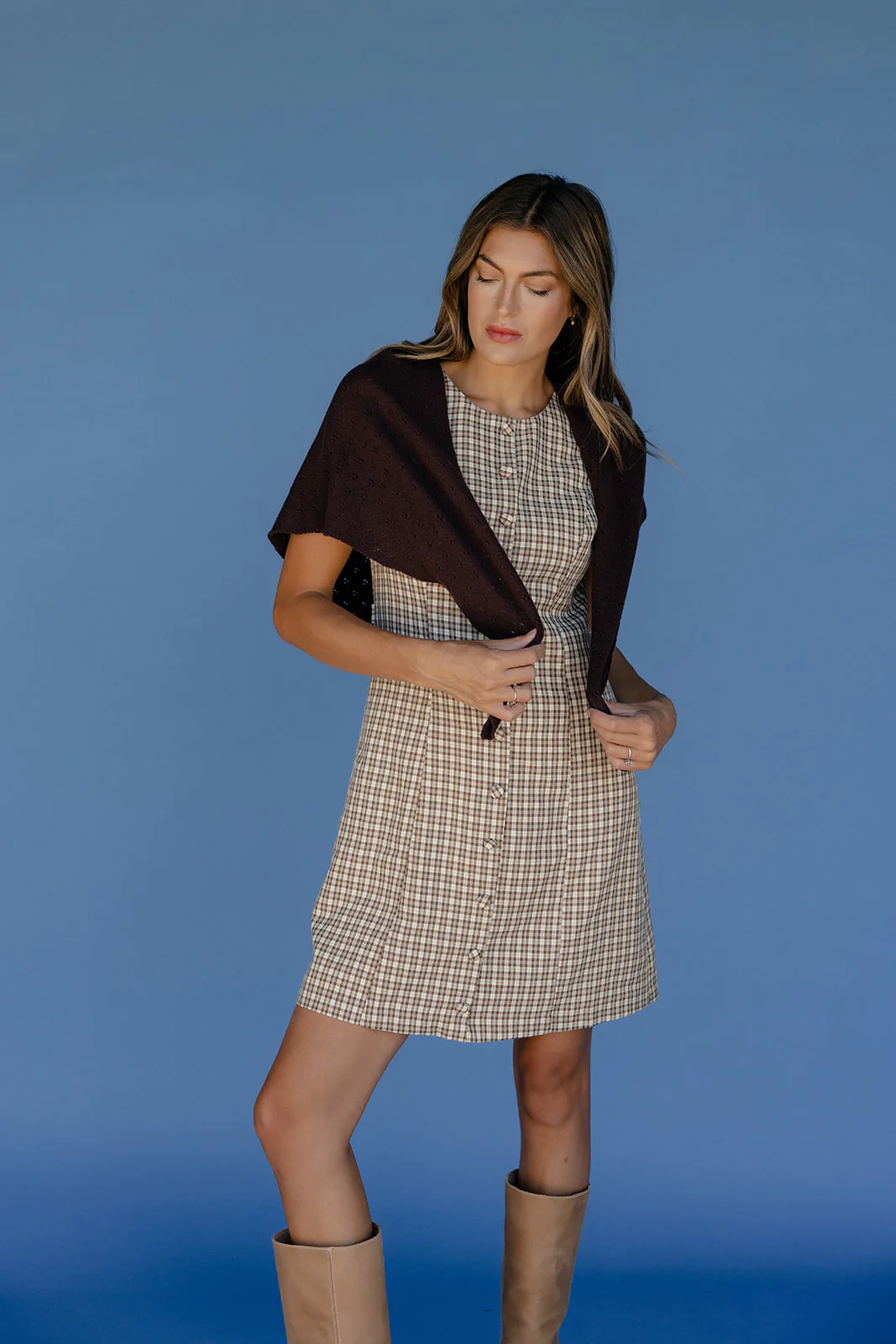 Oakwood Plaid Tank Dress - Image 9