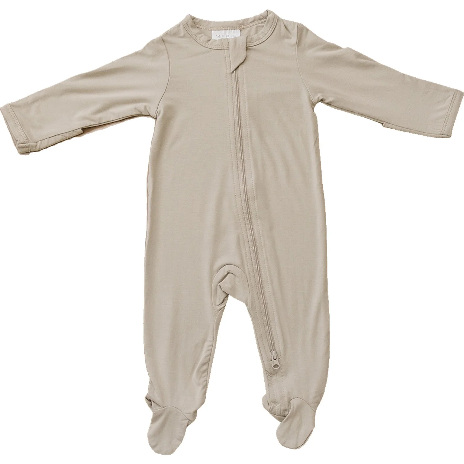 Oatmeal Bamboo Zipper - Image 3