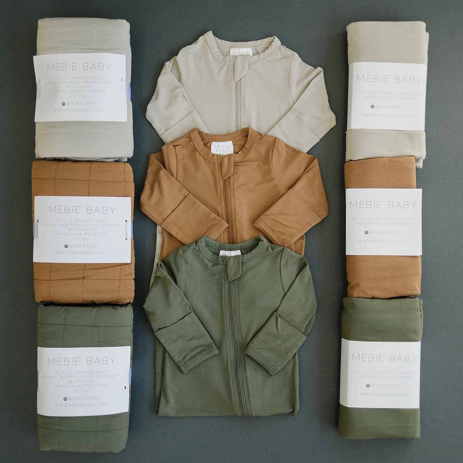 Oatmeal Bamboo Zipper - Image 6