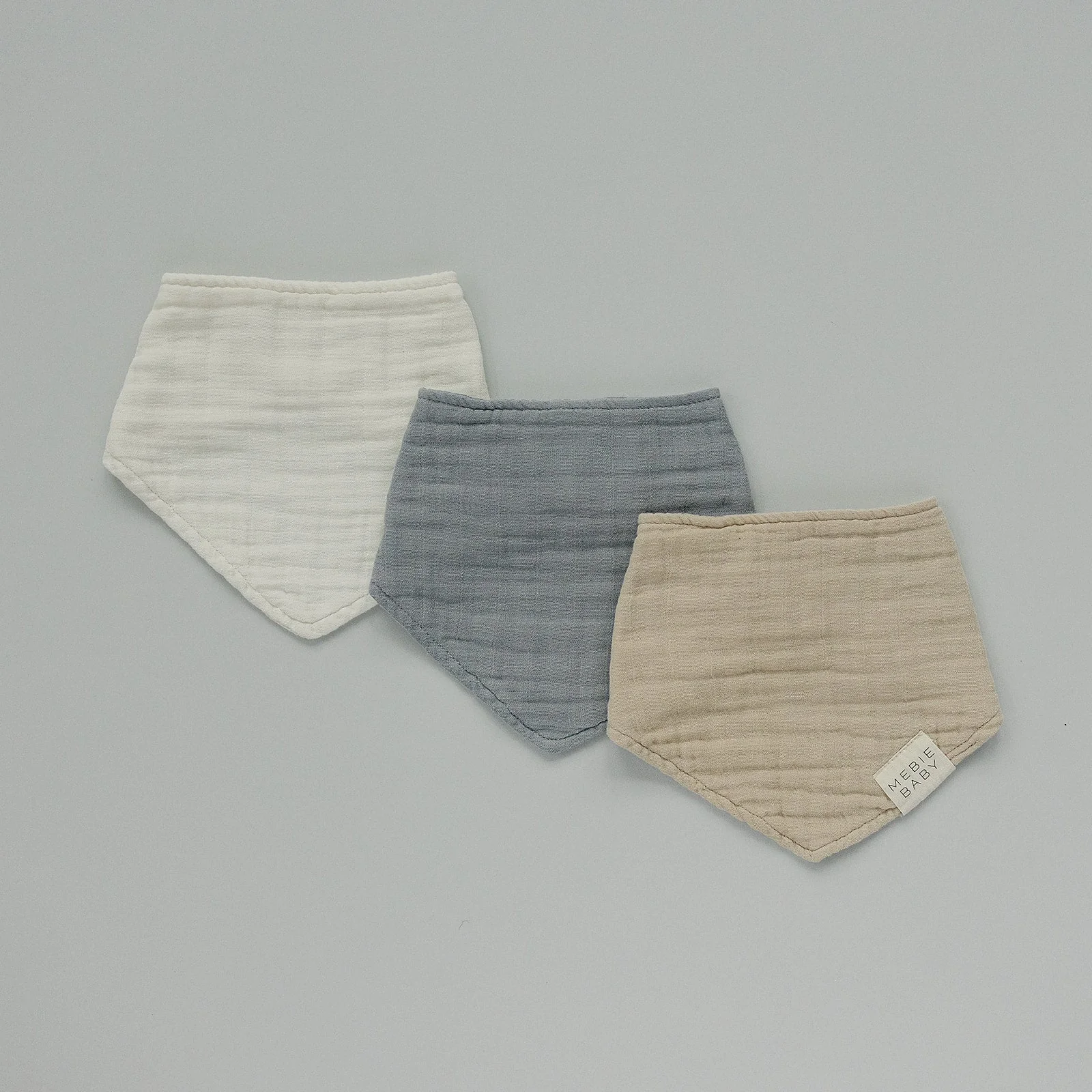Oatmeal Muslin Bib - Image 3