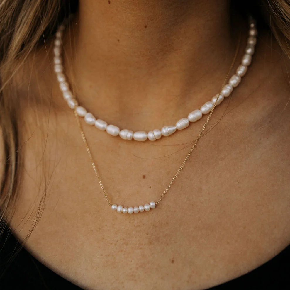 Oceanside Pearl Necklace - Image 2