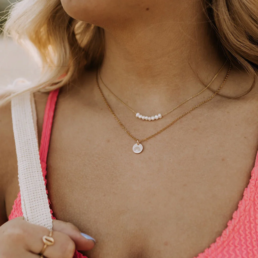 Oceanside Pearl Necklace - Image 7