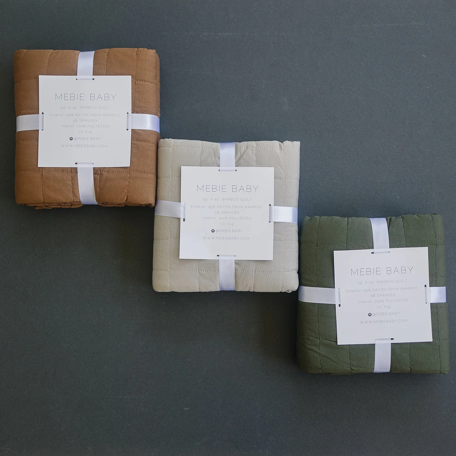 Olive Bamboo Quilt - Image 5