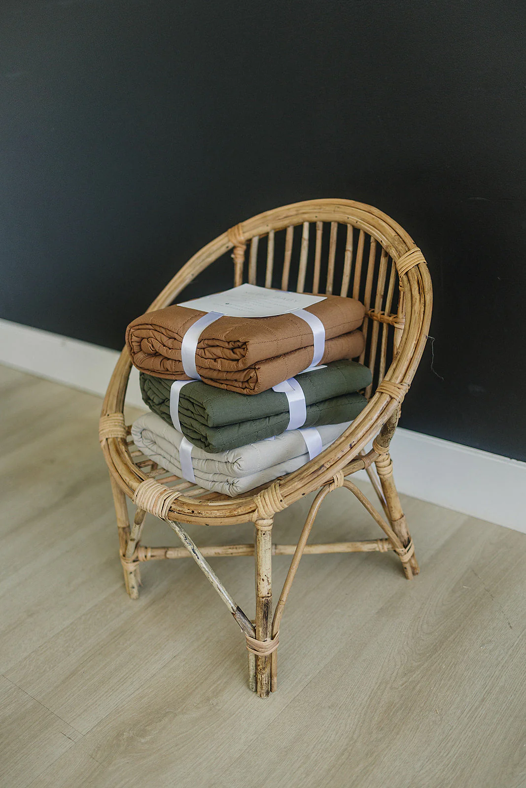 Olive Bamboo Quilt - Image 7