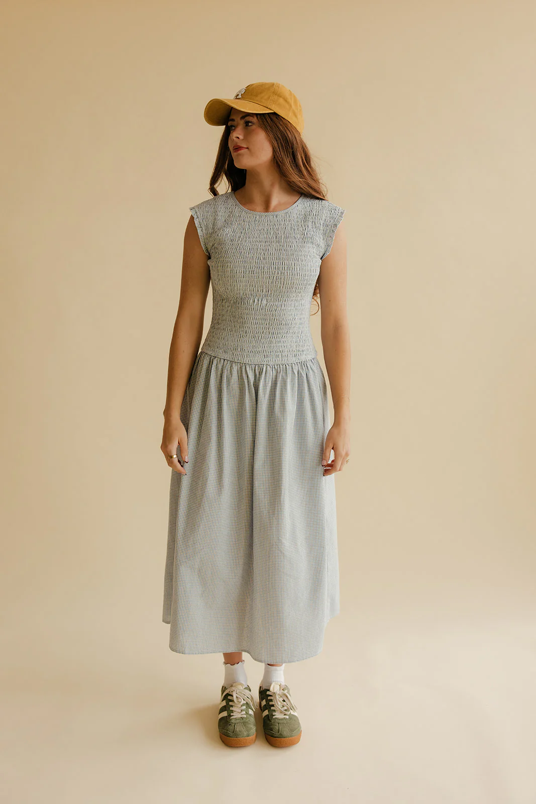 On A Stroll Gingham Dress - Image 3