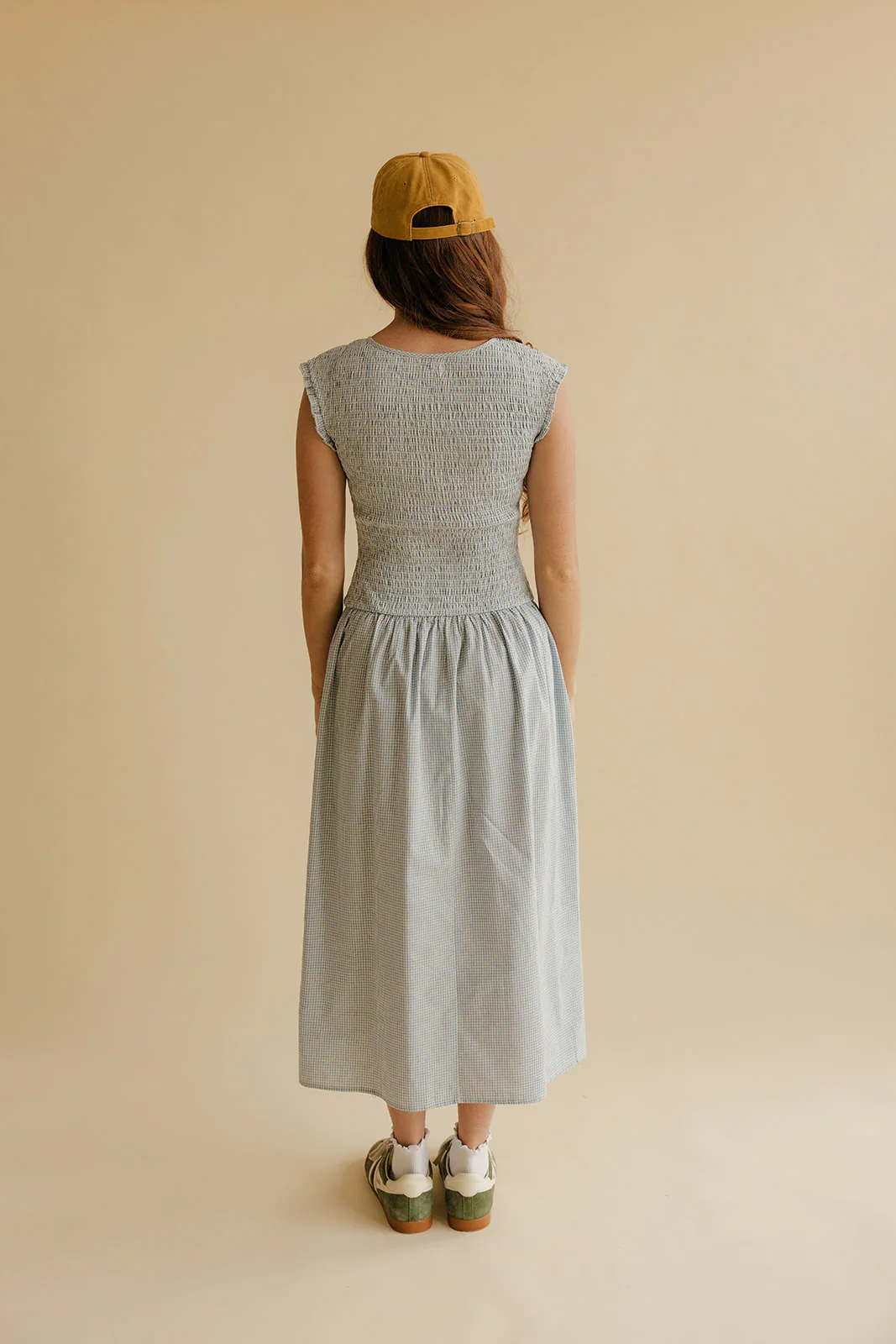 On A Stroll Gingham Dress - Image 4