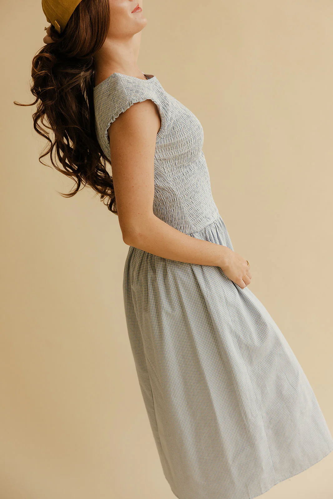 On A Stroll Gingham Dress - Image 6
