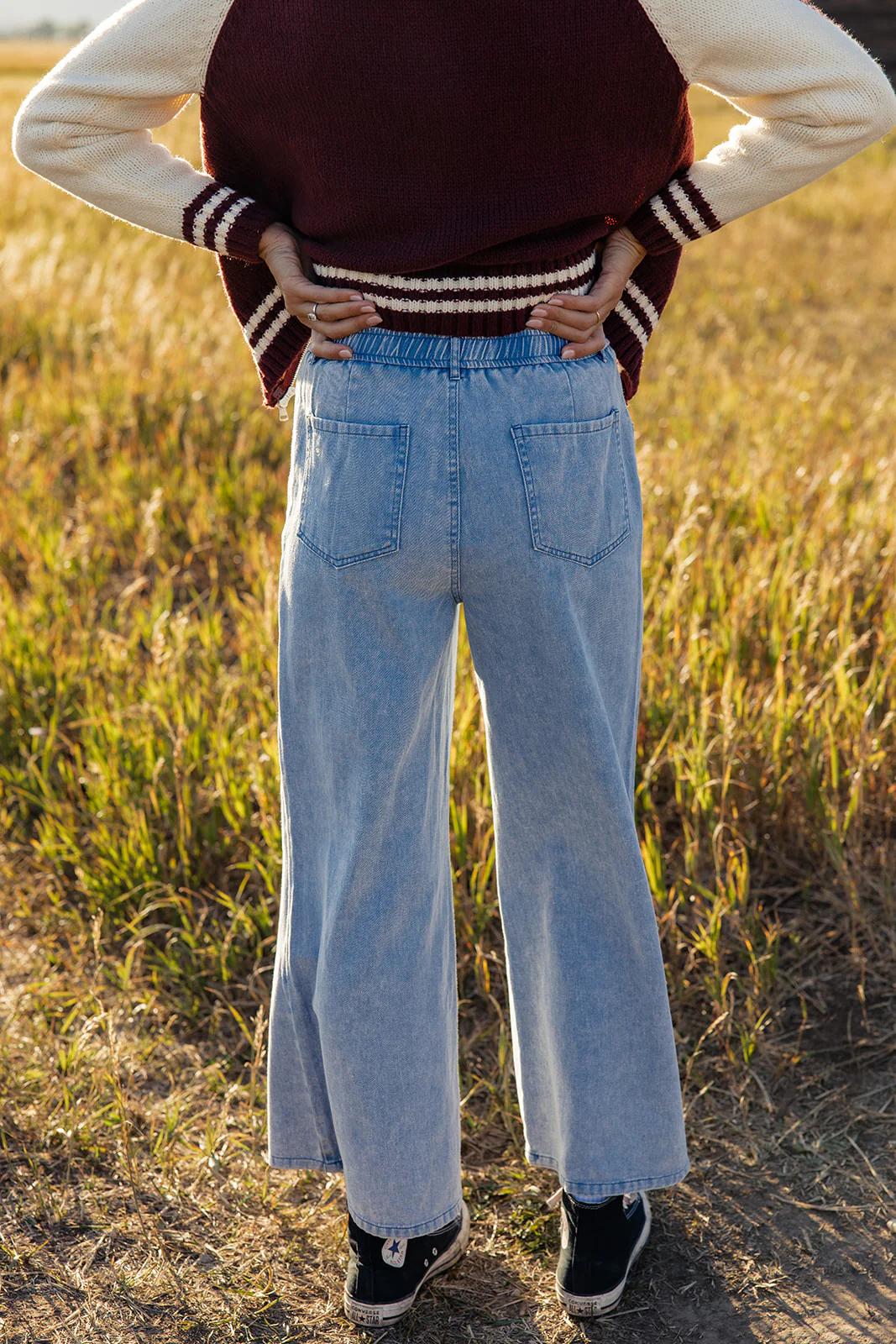 On My Own Tie Waist Pants - Image 3