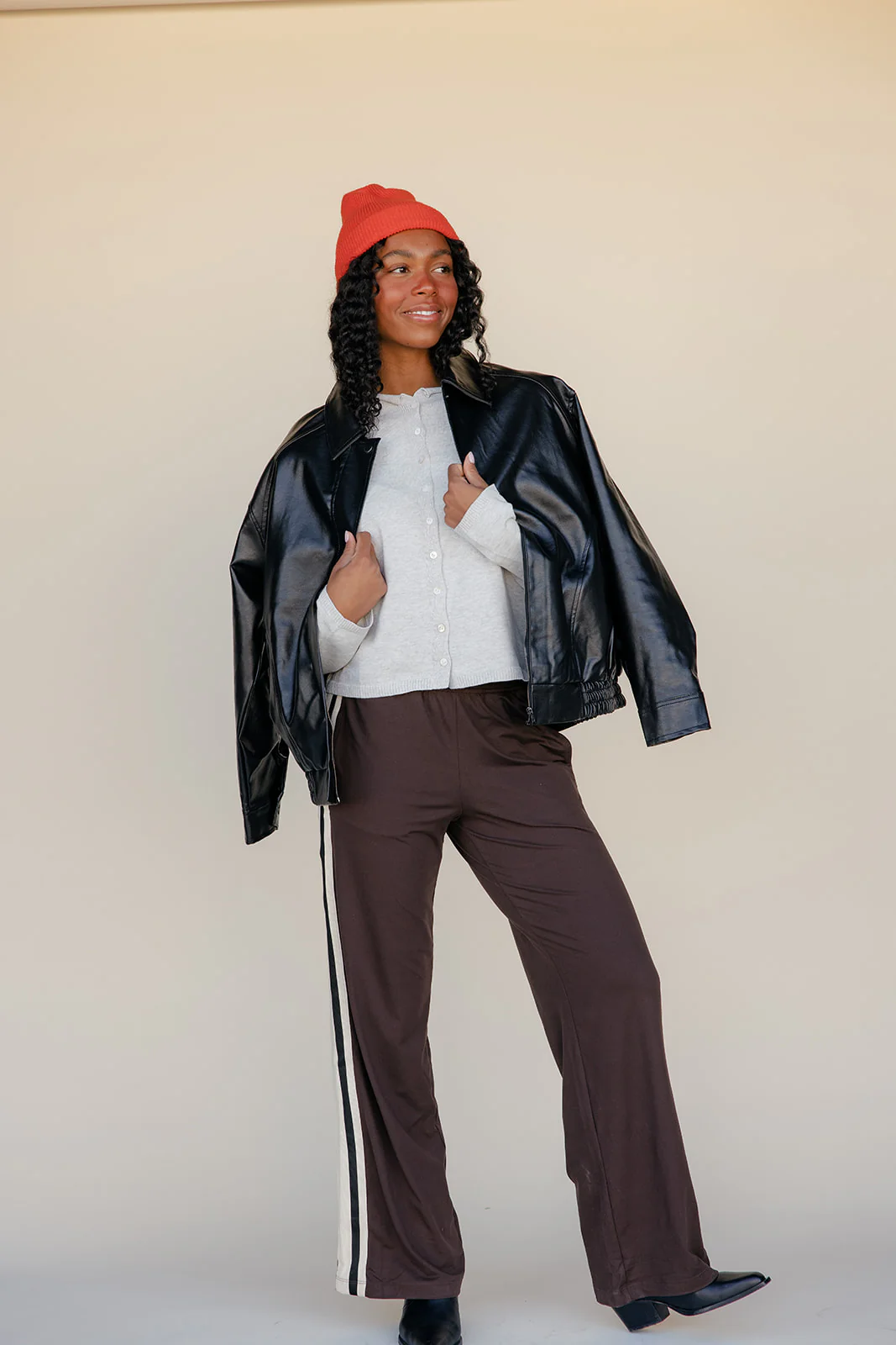 Onyx Leather Jacket - Image 5