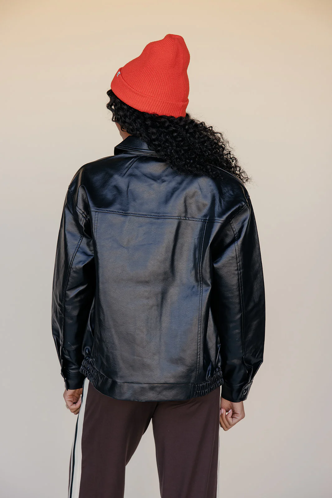 Onyx Leather Jacket - Image 7