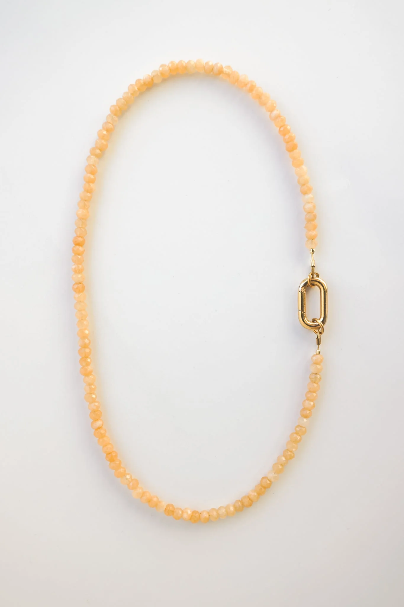 Orange Jade Necklace - Image 5