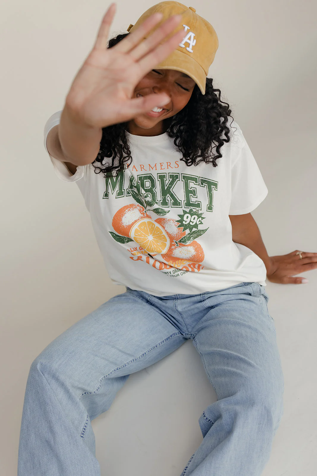 Orange You Glad Graphic Tee - Image 2