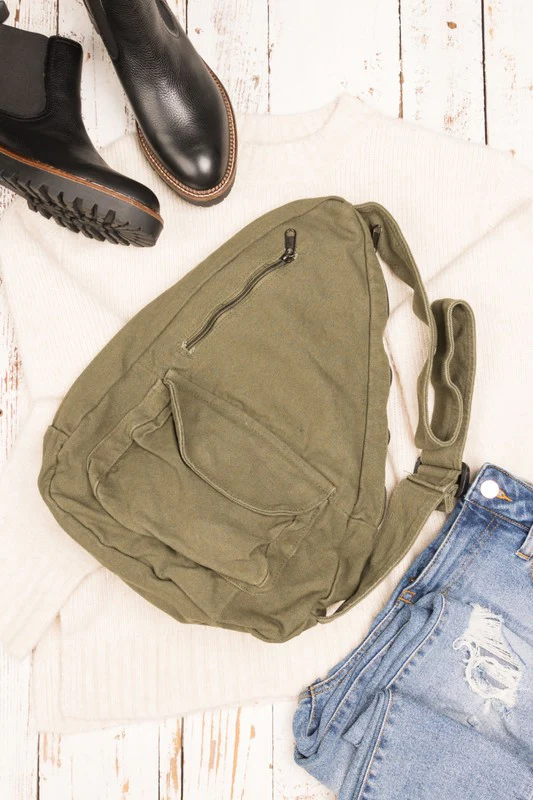Oversized Canvas Sling - Image 14