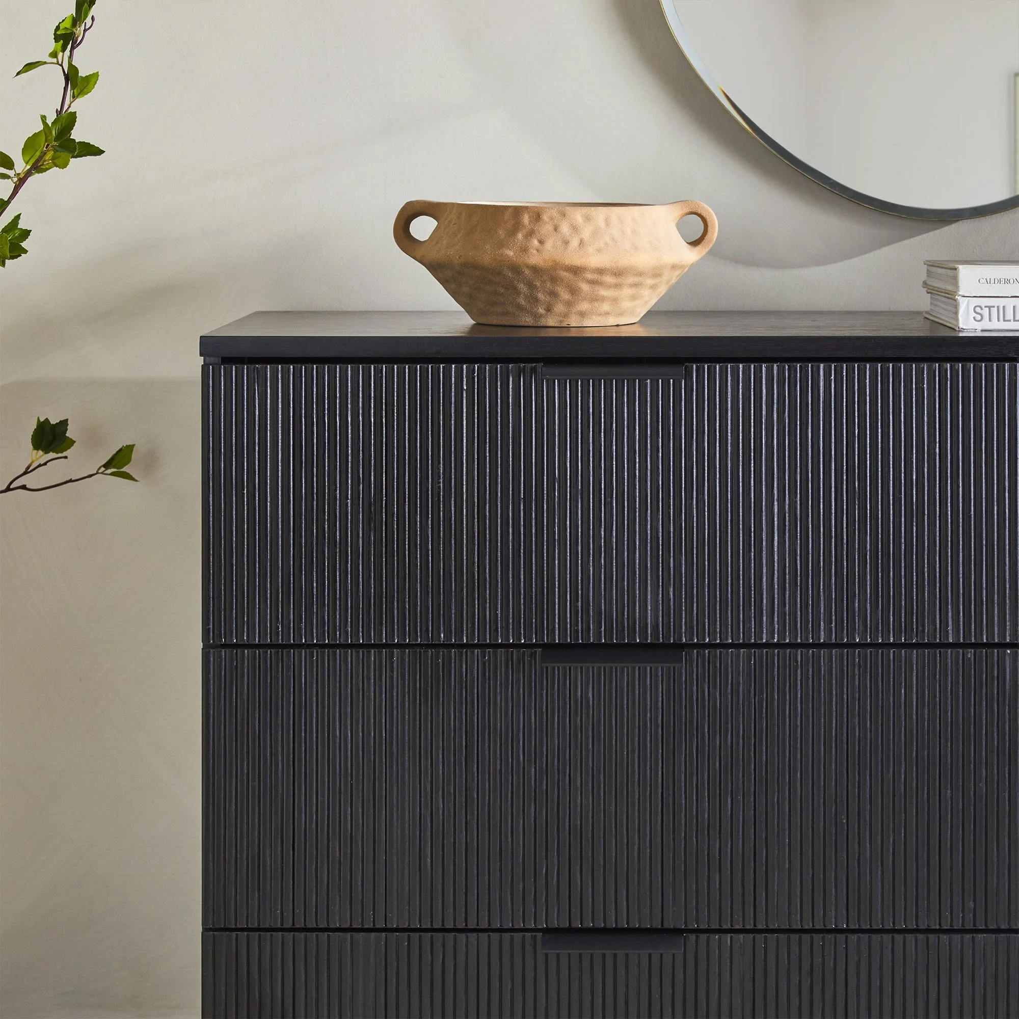 Paris Modern Scandinavian Reeded Dresser - Image 11