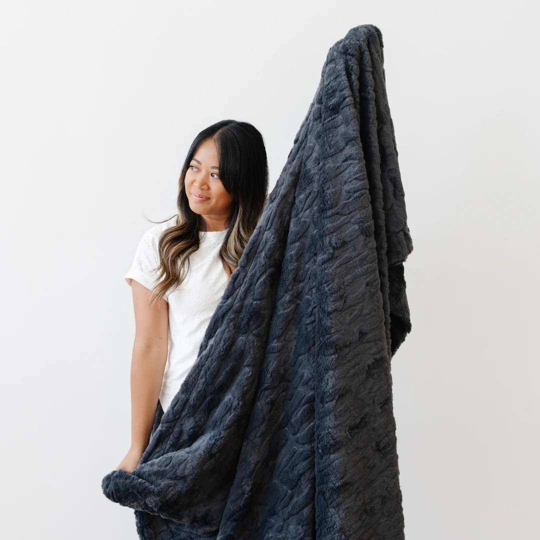 PATTERNED FAUX FUR XL THROW BLANKETS - Image 19