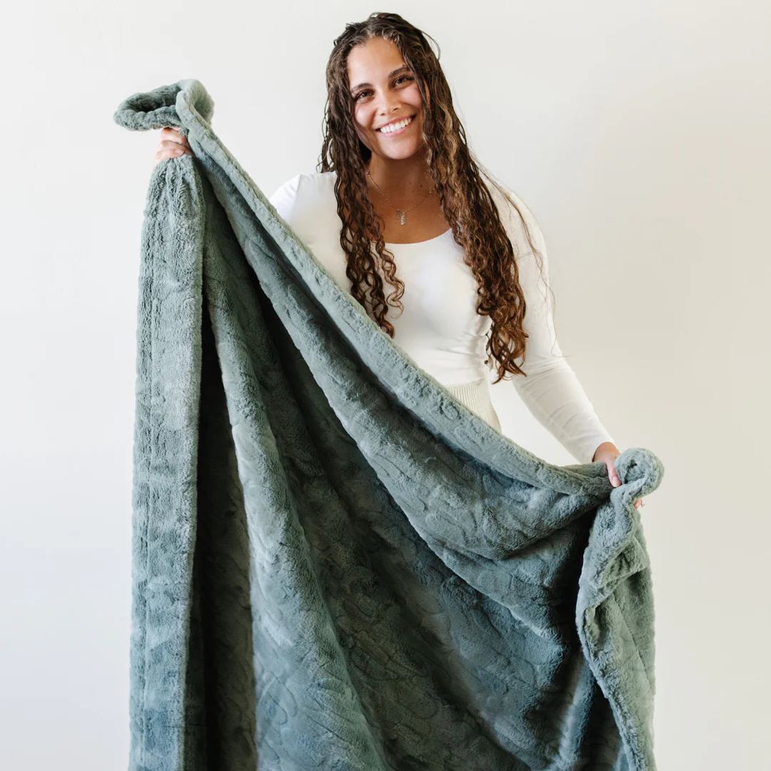 PATTERNED FAUX FUR XL THROW BLANKETS - Image 39