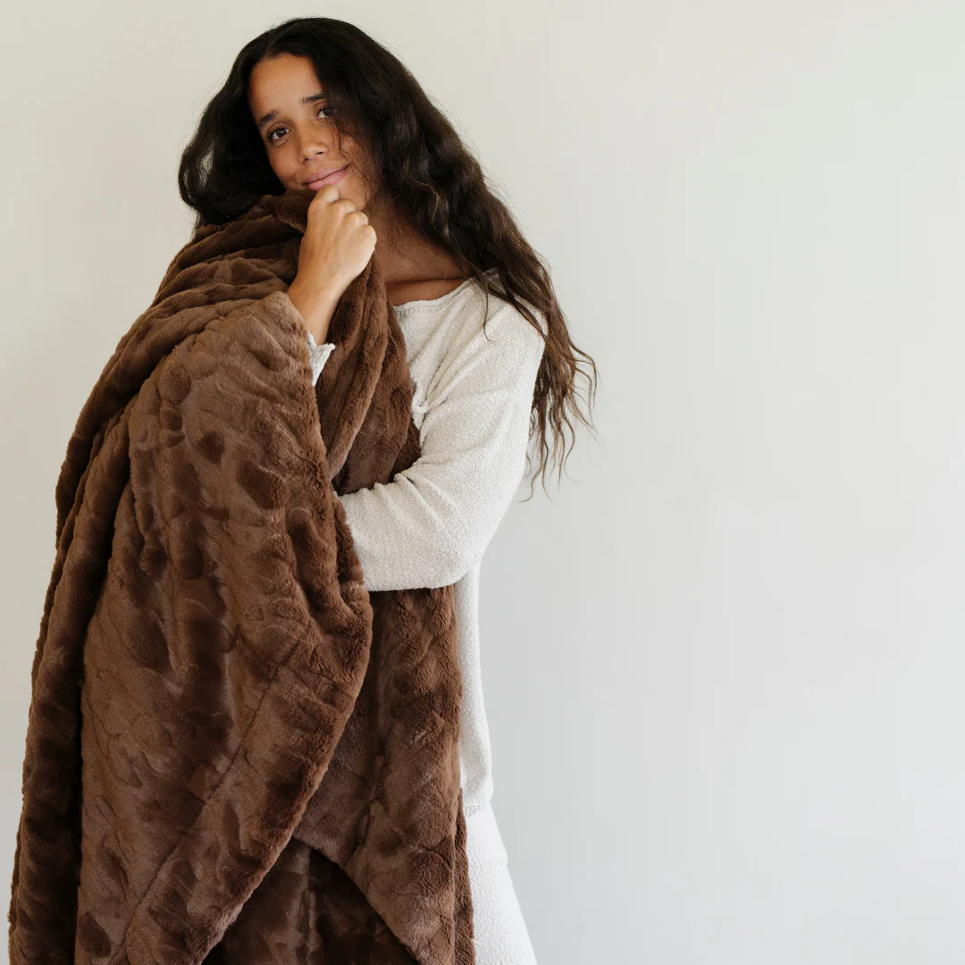 PATTERNED FAUX FUR XL THROW BLANKETS - Image 79