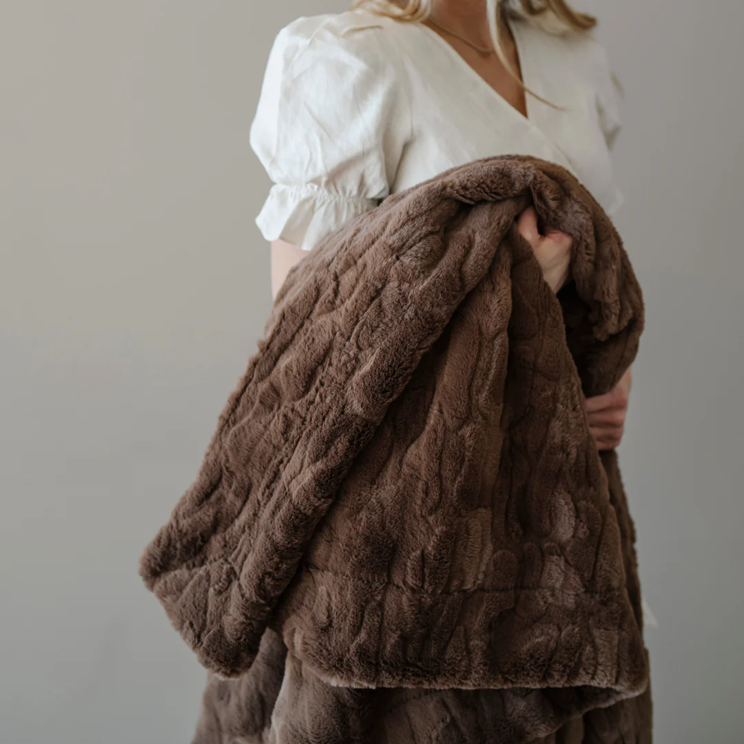PATTERNED FAUX FUR XL THROW BLANKETS - Image 81