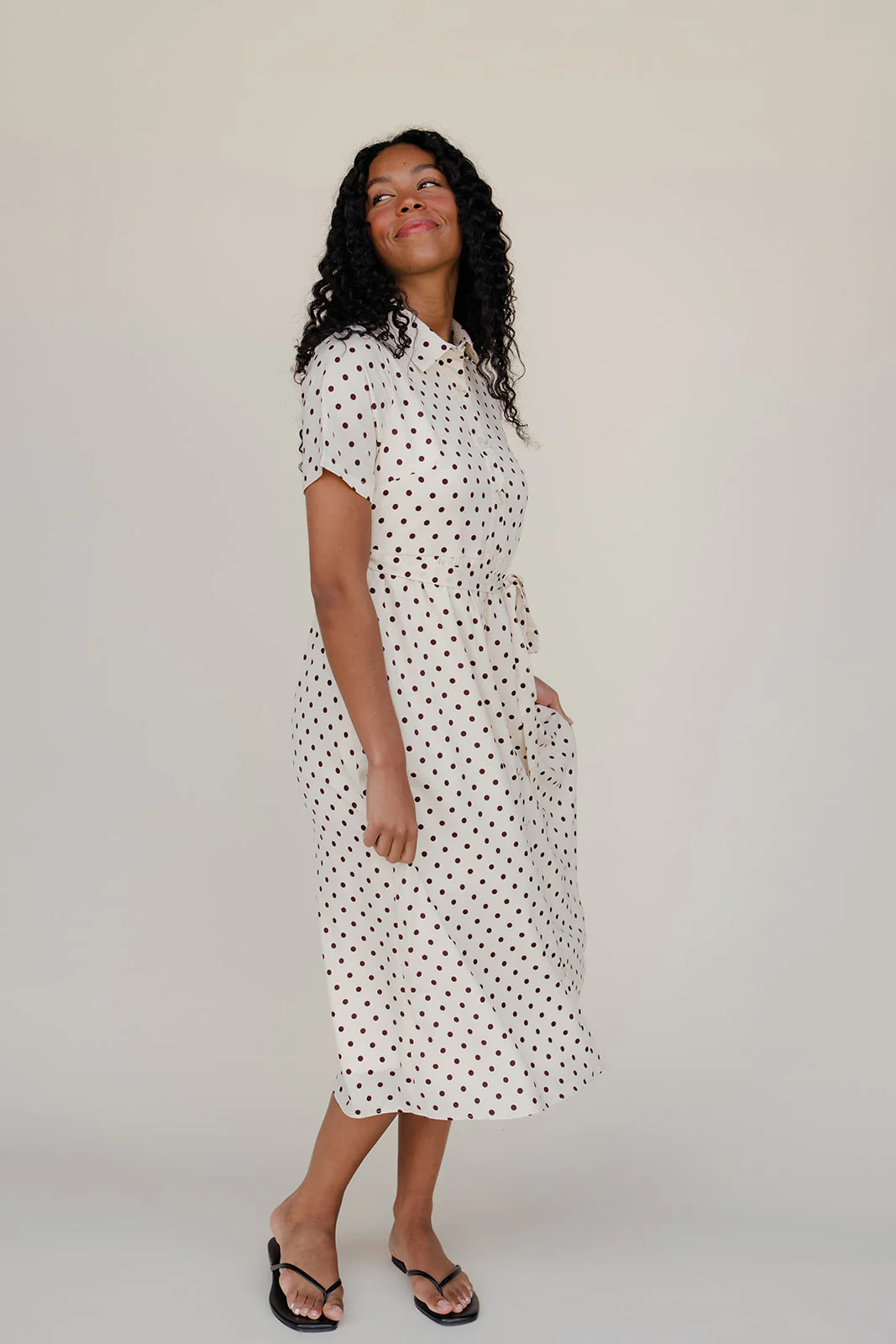 Penny Lane Dot Dress - Image 3