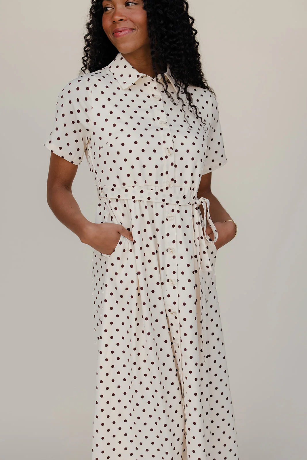 Penny Lane Dot Dress - Image 4