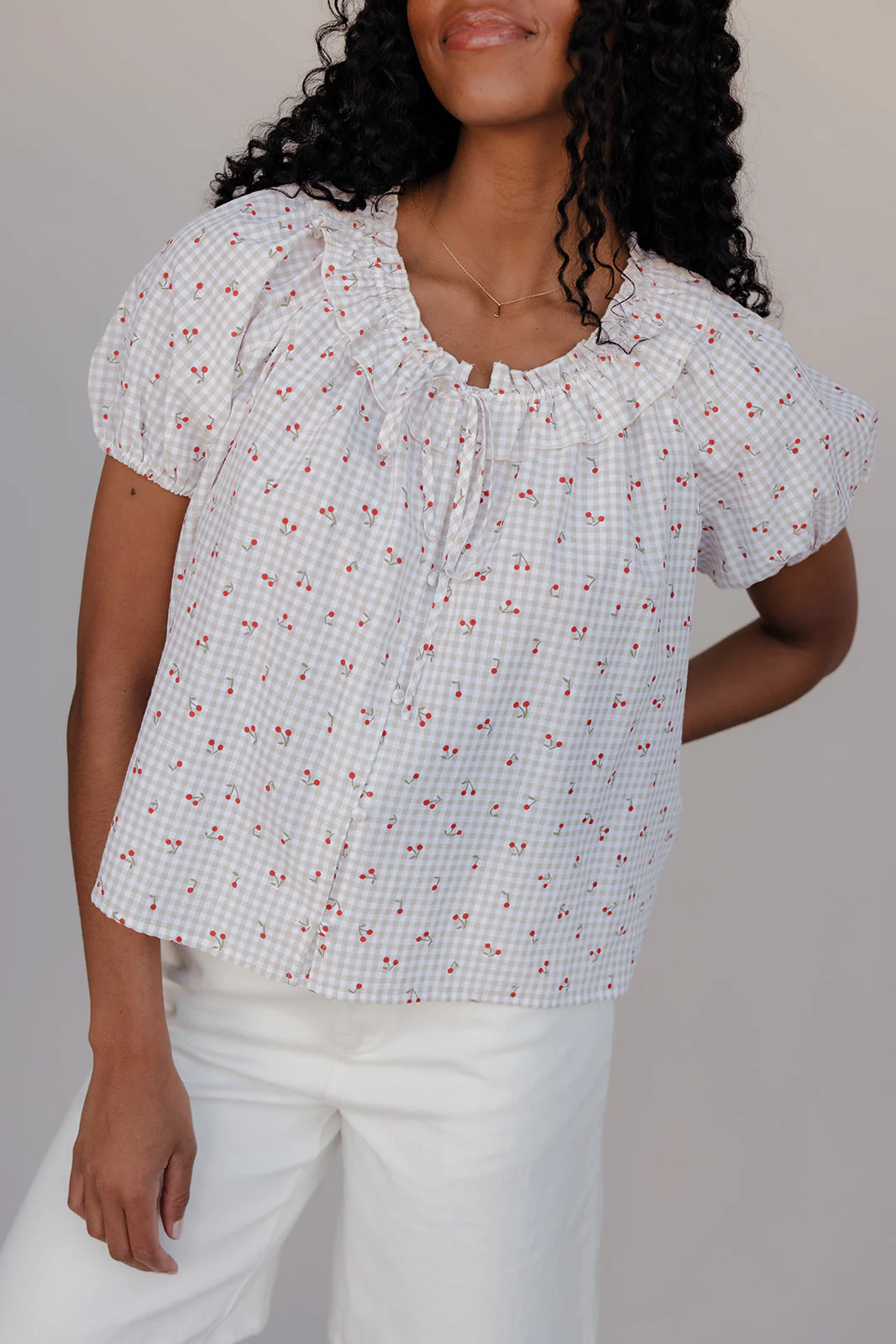 Petal Whim Floral Blouse - Image 3