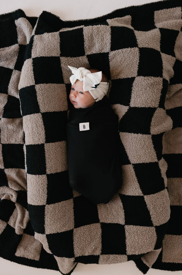 Plush Blanket | Checkmate Checkerboard - Image 2
