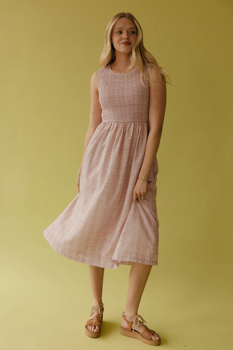 Porch Swing Midi Dress