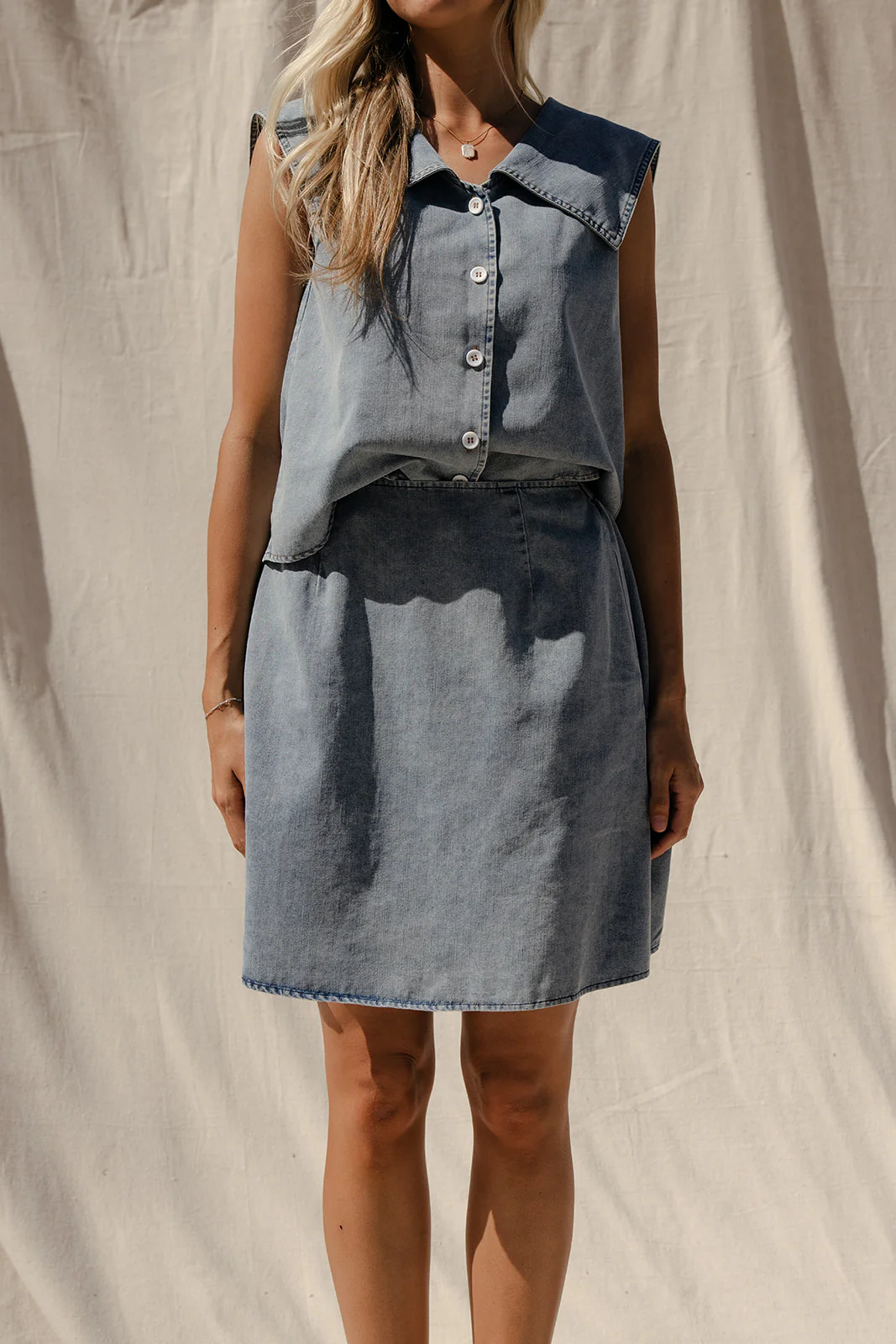 Prairie Denim Skirt - Image 2