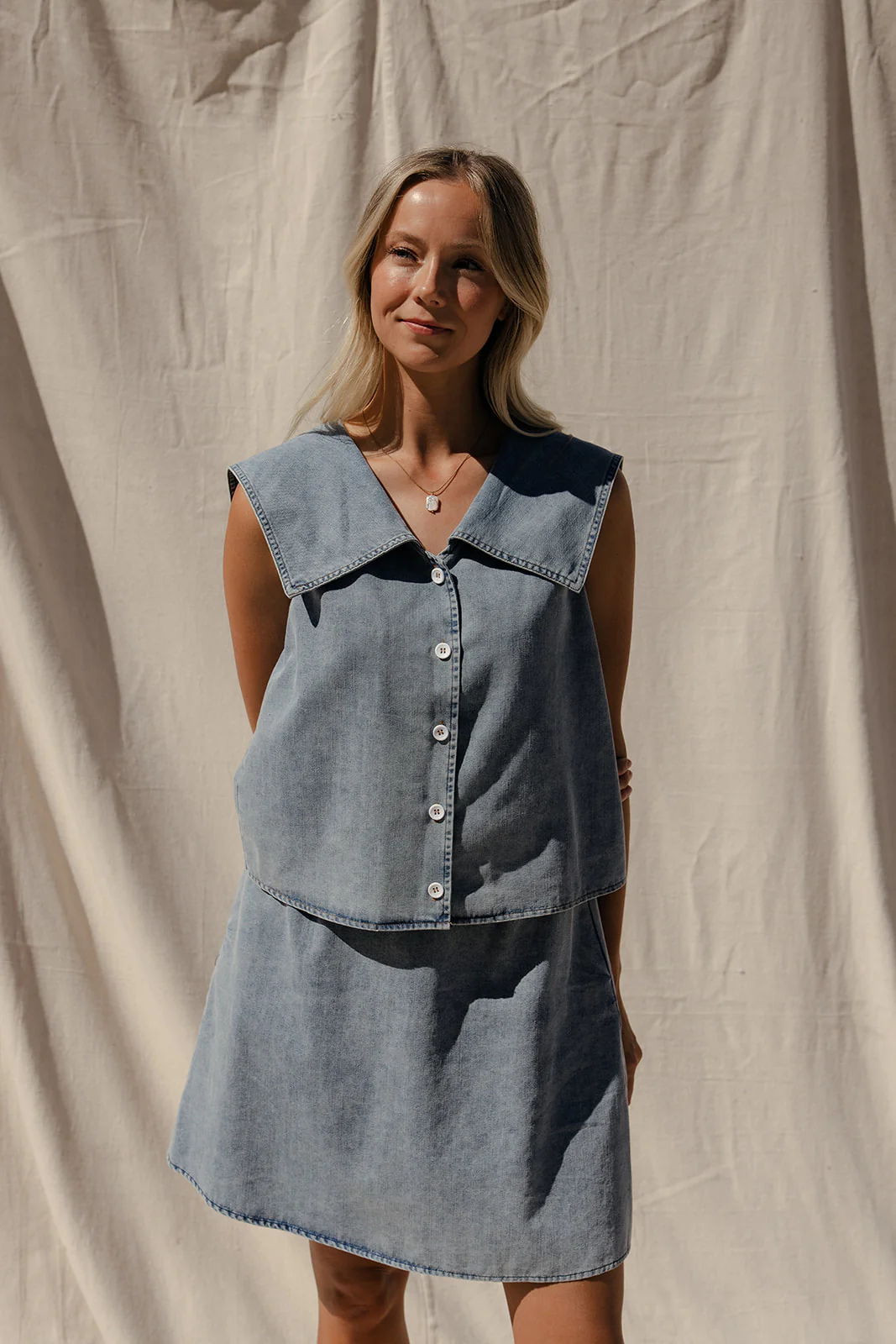 Prairie Denim Top - Image 5