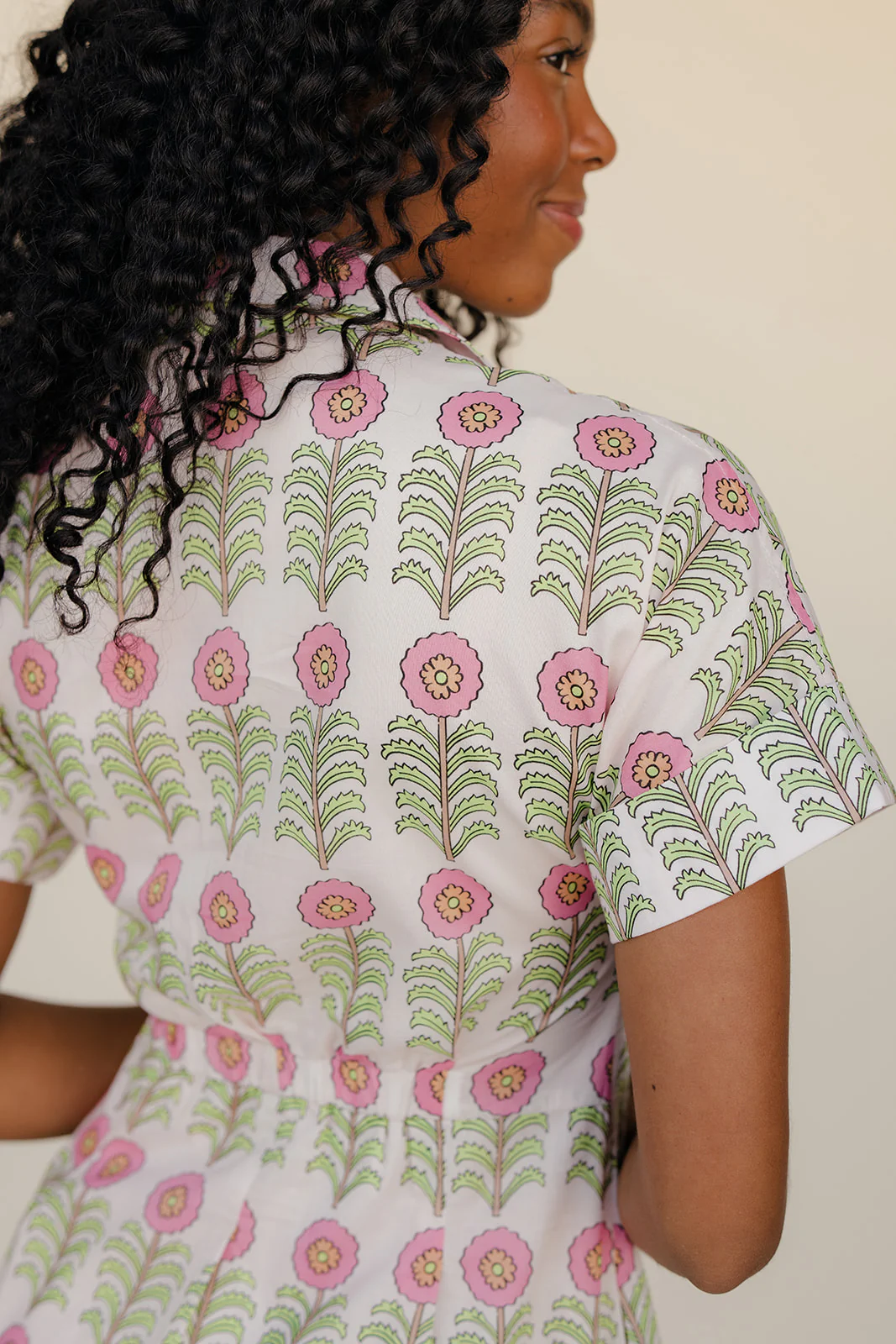 Pretty In Petals Midi Dress - Image 7
