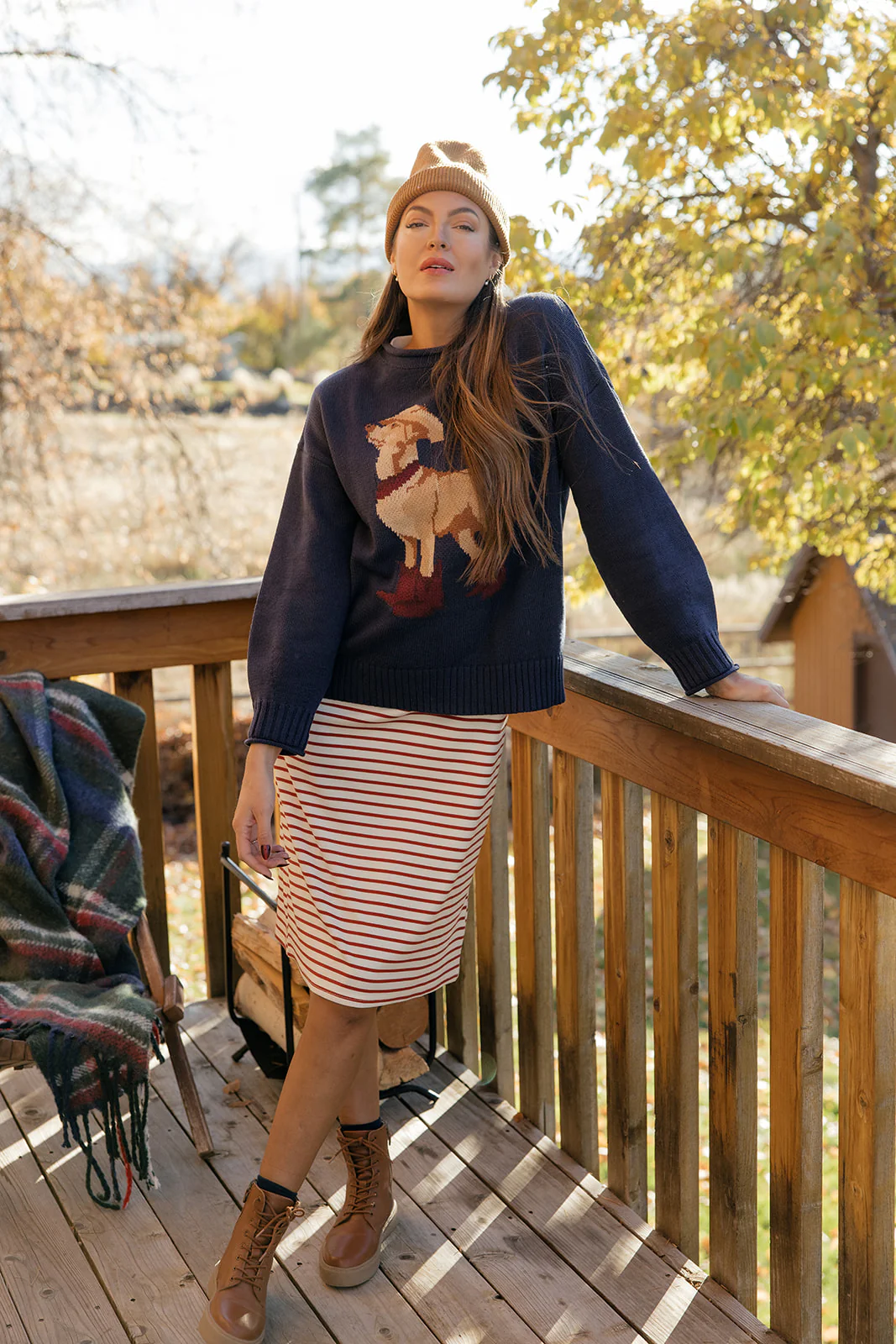 Pup In Boots Sweater - Image 3