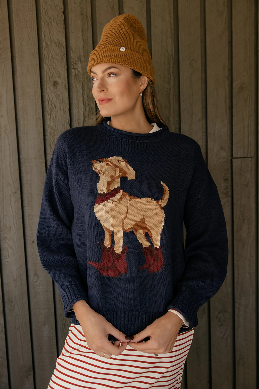 Pup In Boots Sweater - Image 5