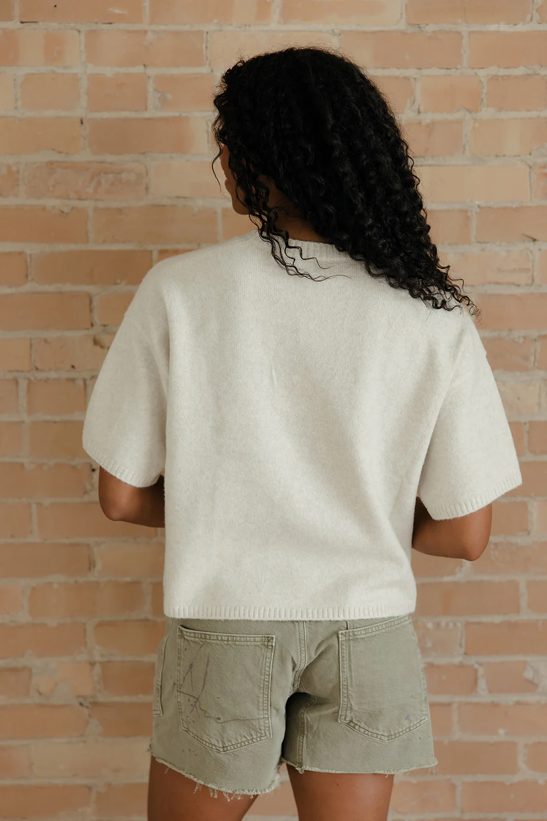 Quiet Morning Short Sleeve Sweater - Image 4
