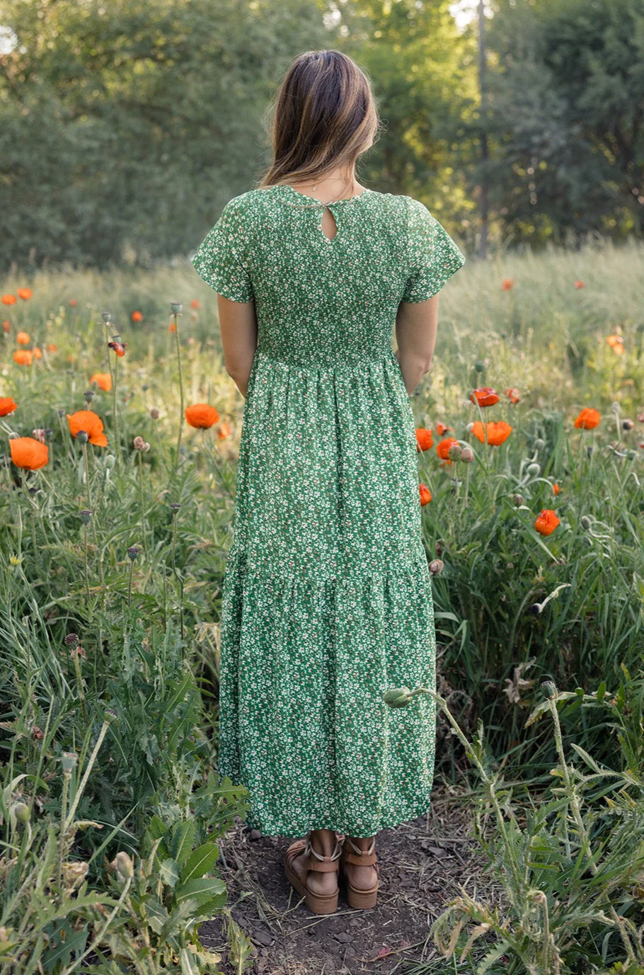 Rachelle Smocked Maxi - Image 10