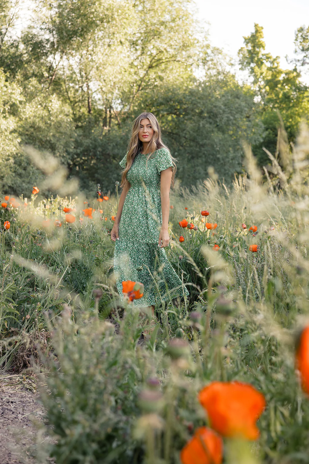 Rachelle Smocked Maxi - Image 12