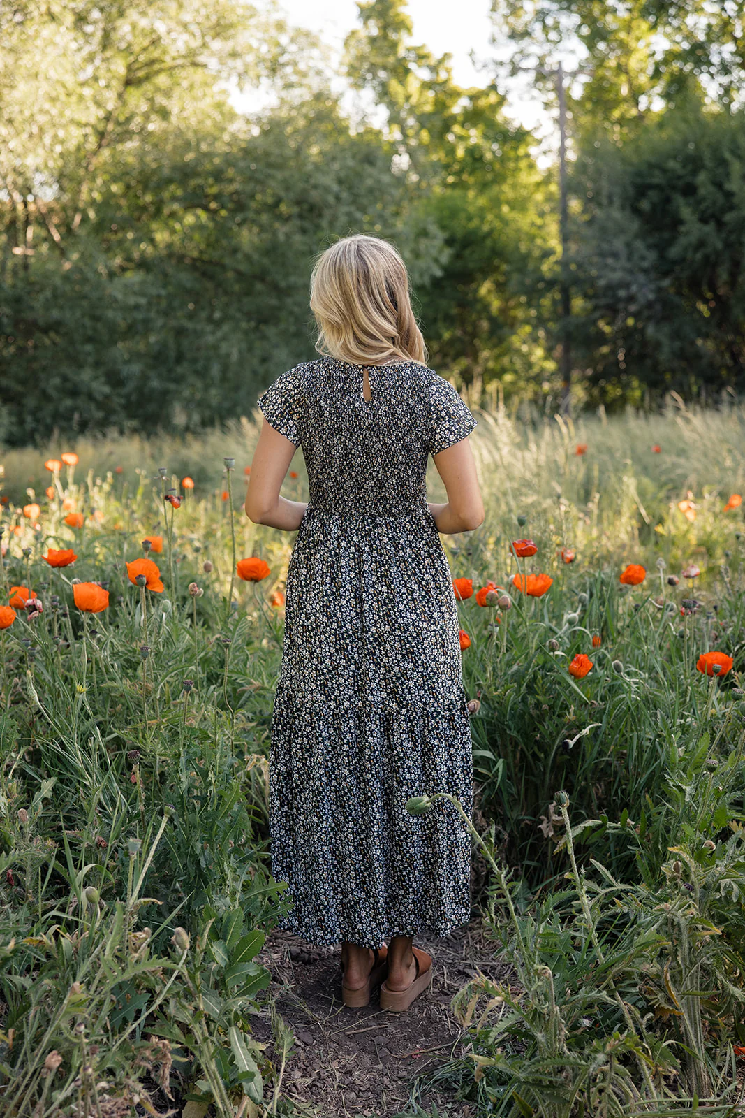 Rachelle Smocked Maxi - Image 4