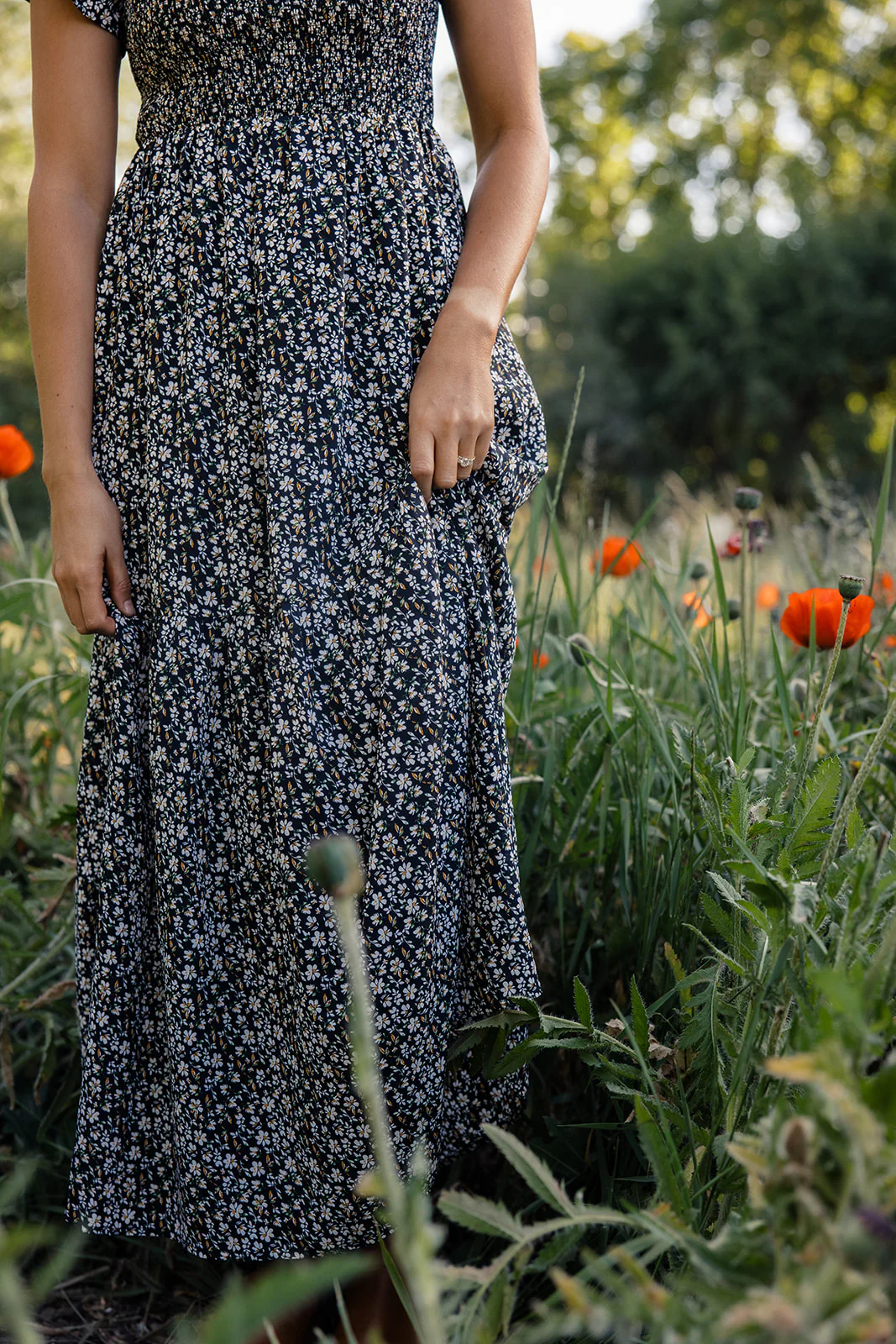 Rachelle Smocked Maxi - Image 7