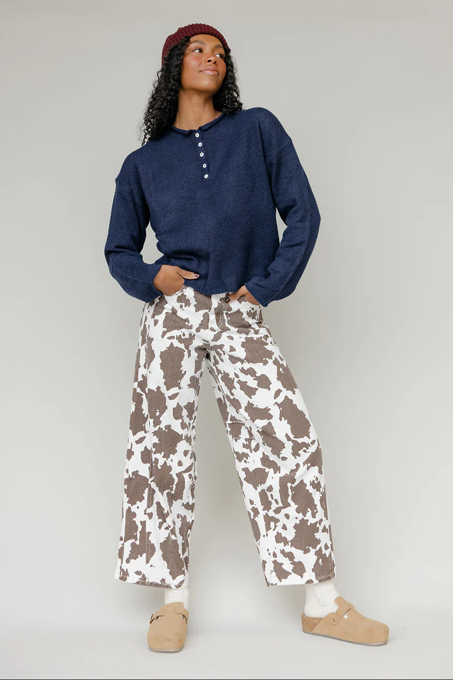 Ranch Ready Cow Print Pants - Image 2