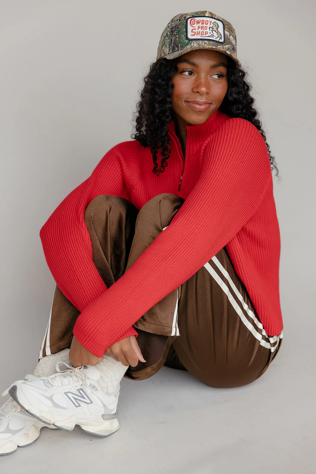 Redline Zip Henley Sweater - Image 2