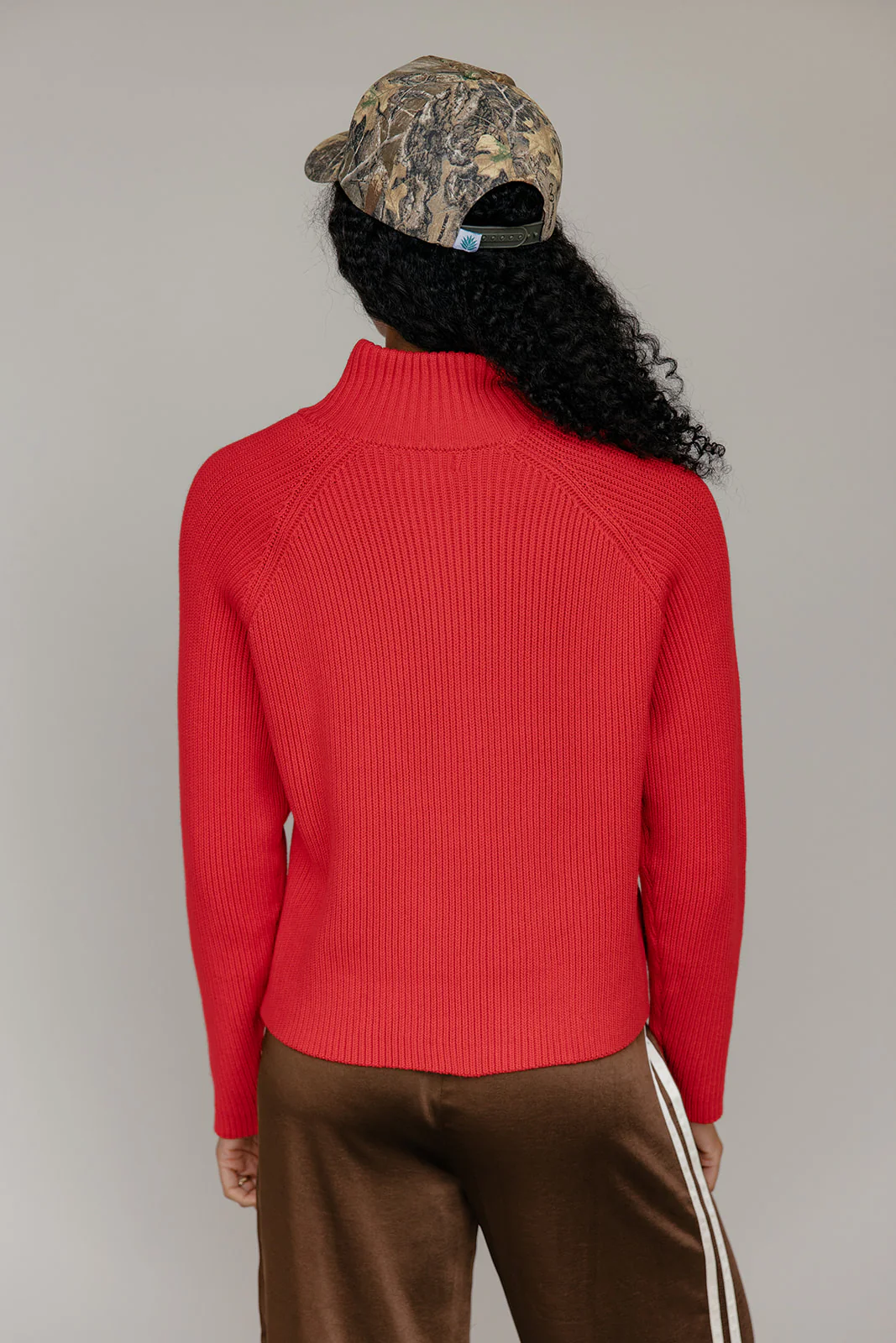 Redline Zip Henley Sweater - Image 4