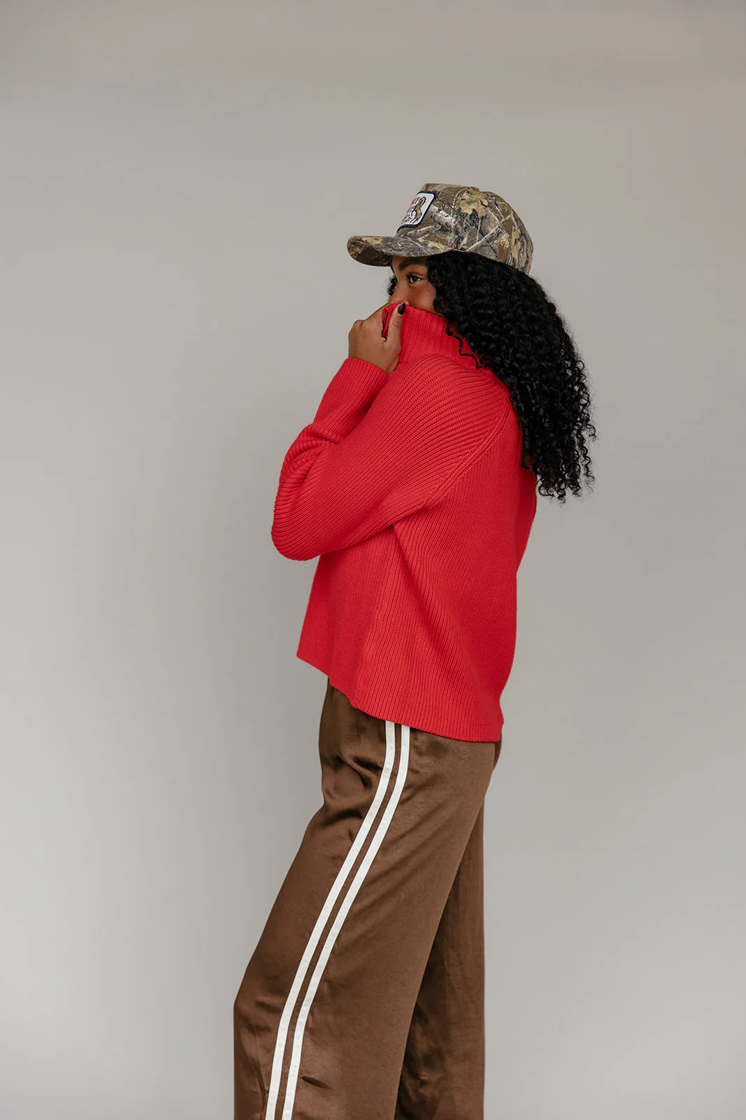 Redline Zip Henley Sweater - Image 5
