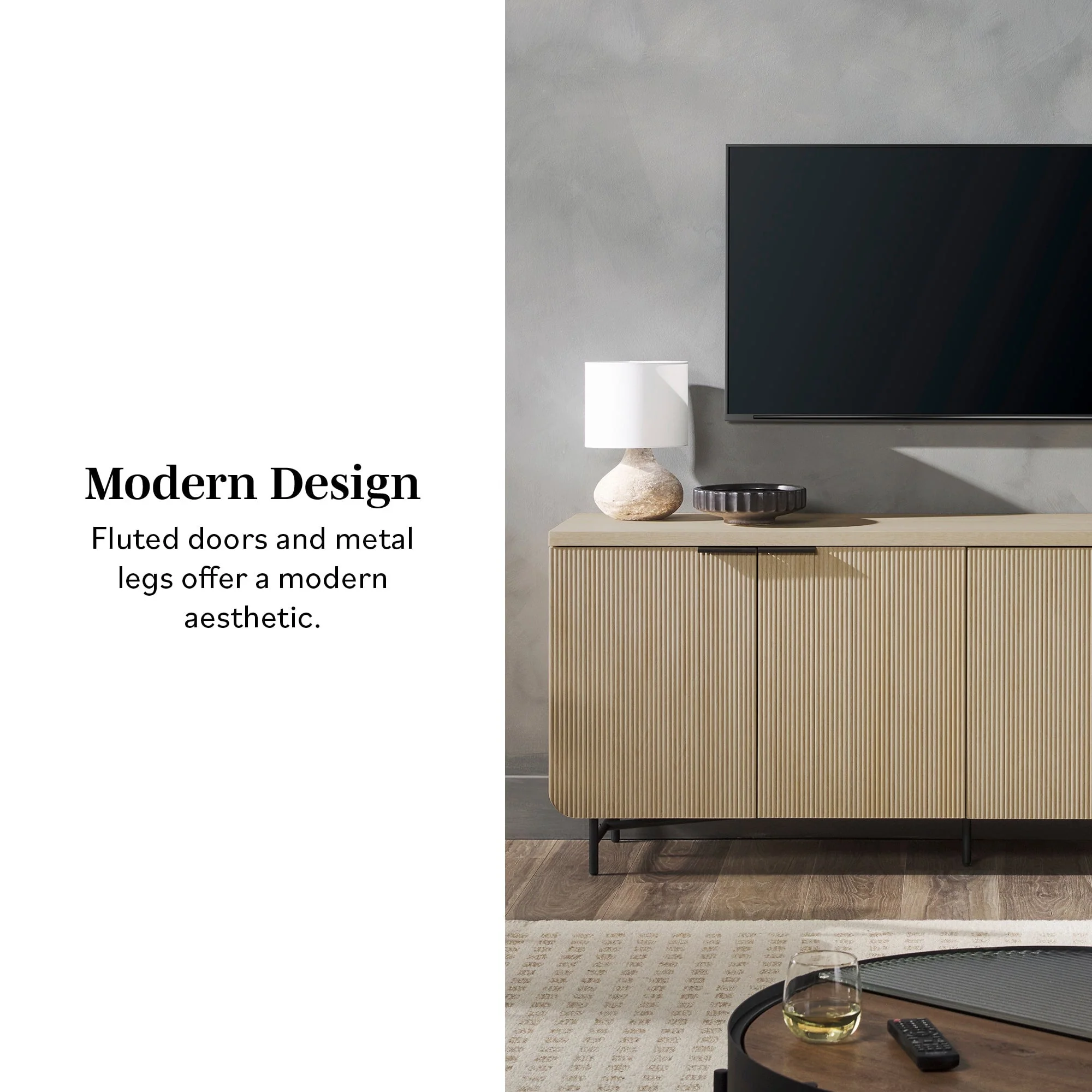 Reema Scandinavian Sideboard & TV Stand - Image 5