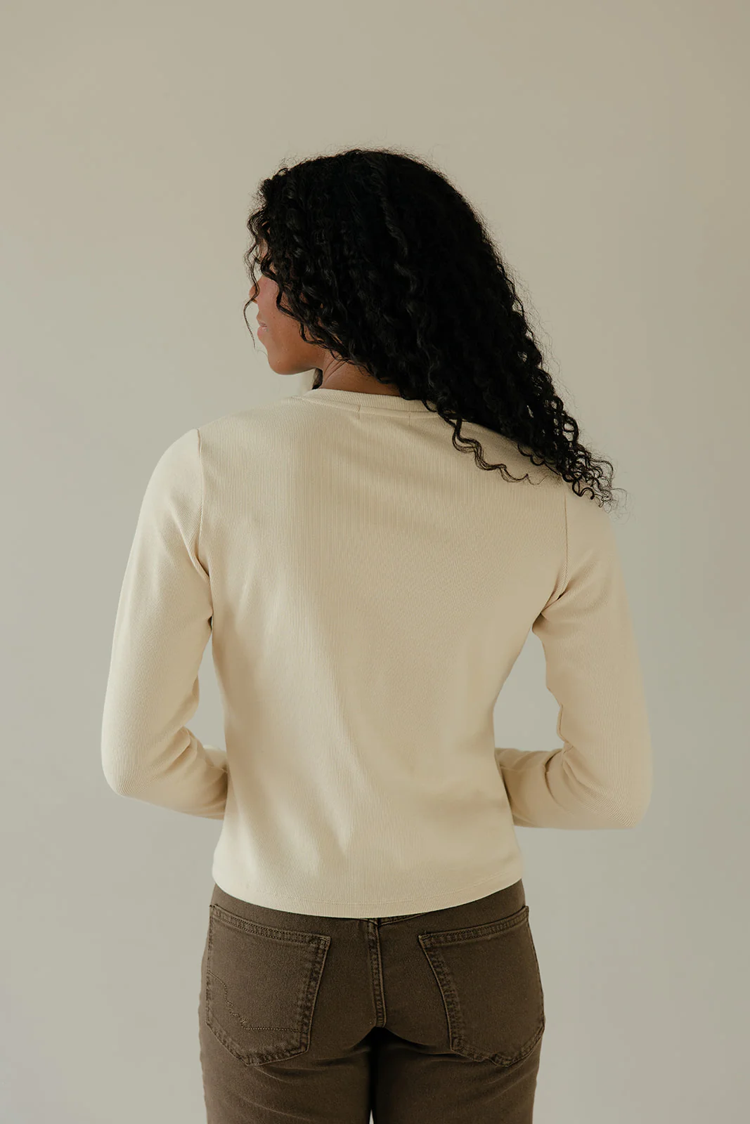Refined Edge Button Top - Image 5