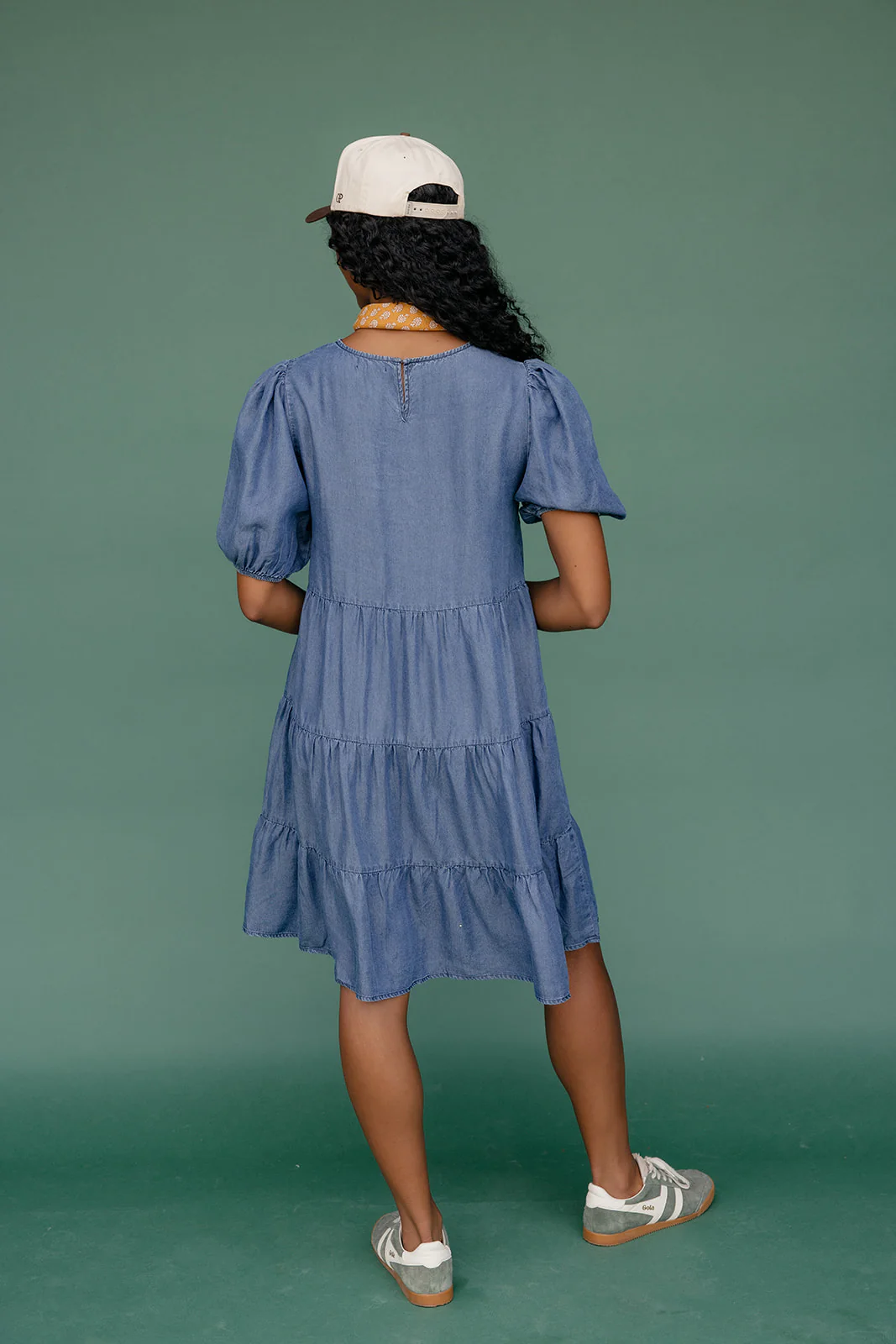 Report Card Denim Dress - Image 5