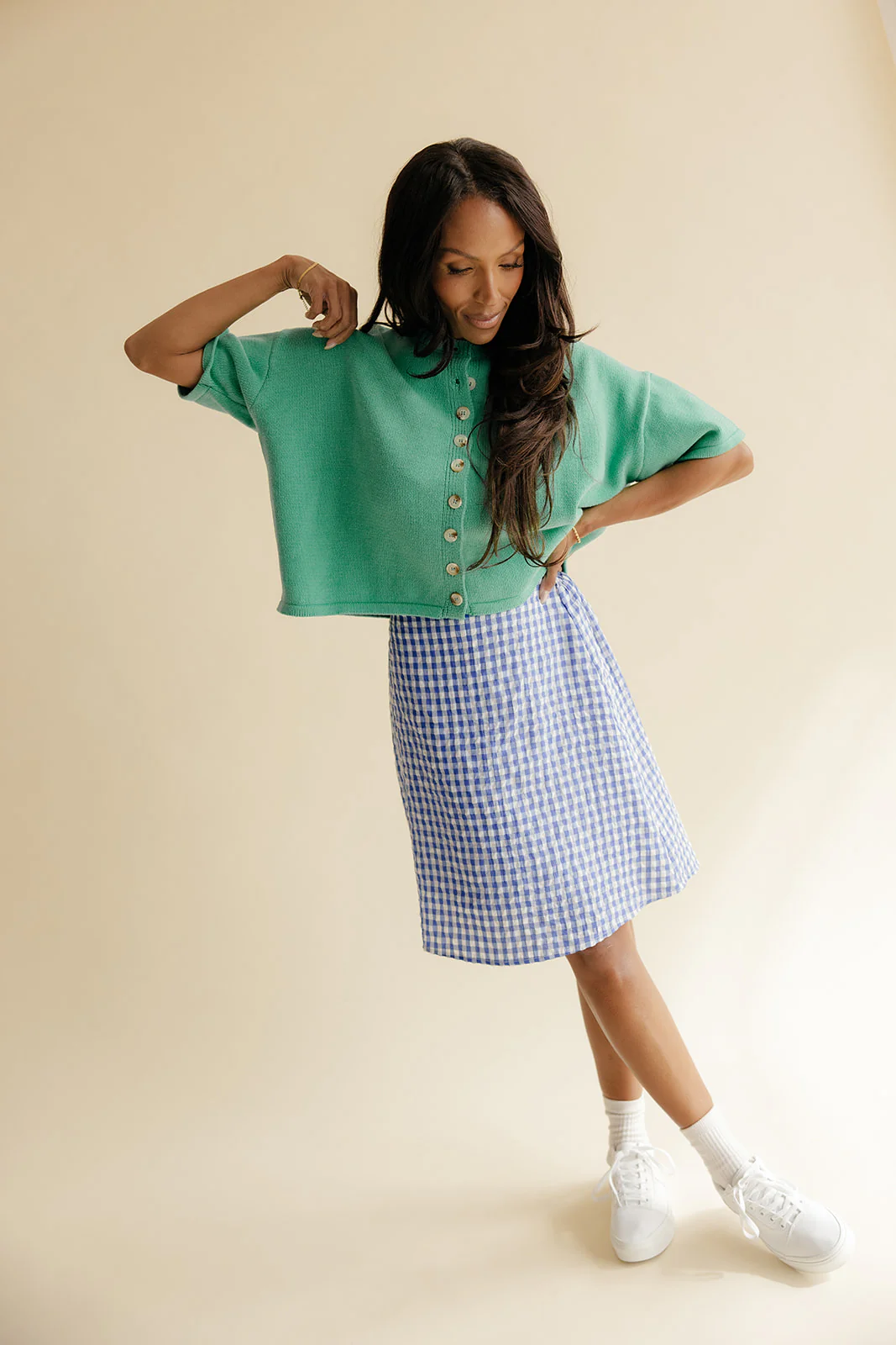 Rodeo Ready Gingham Skirt - Image 11