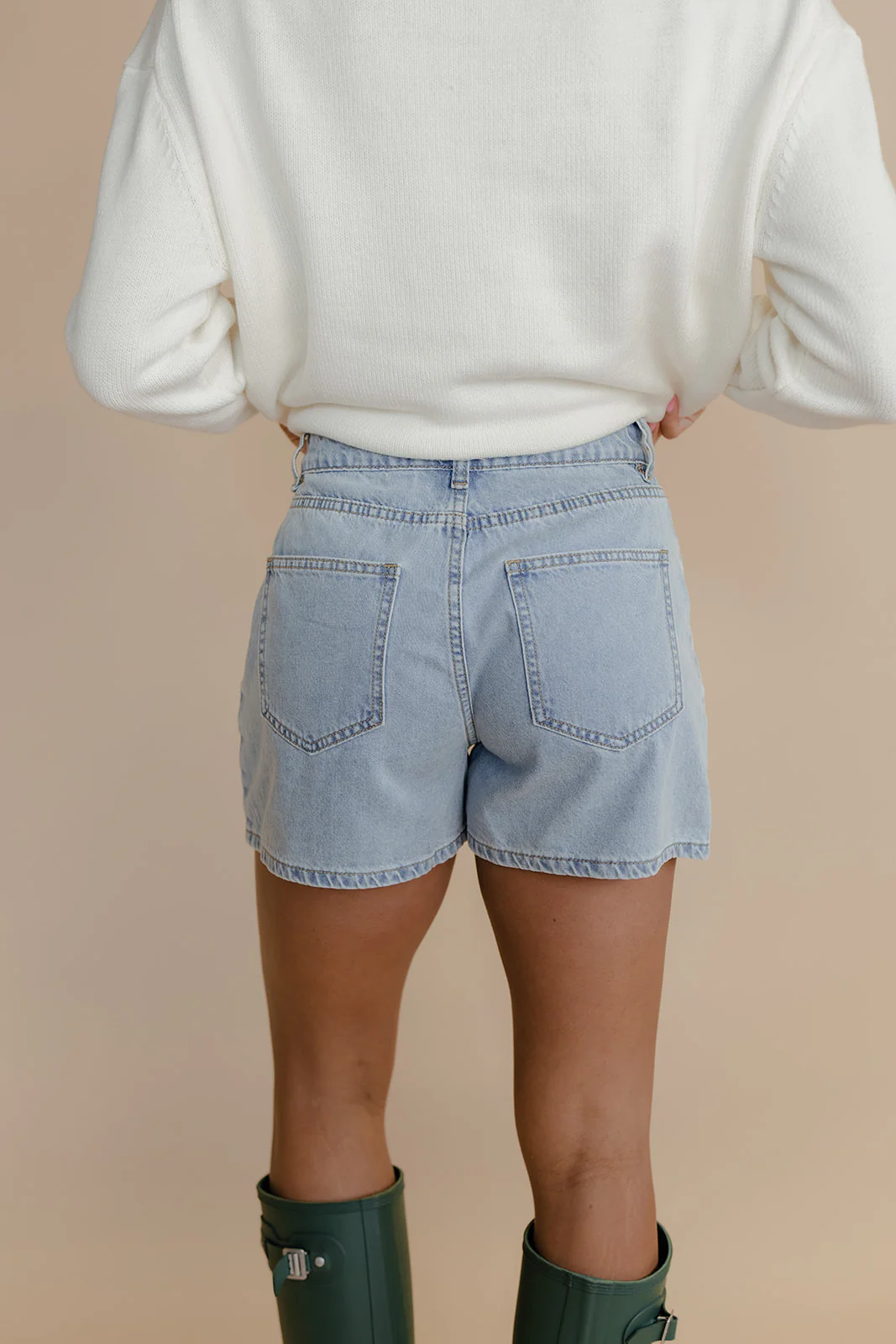 Rolling Hills Denim Shorts - Image 4